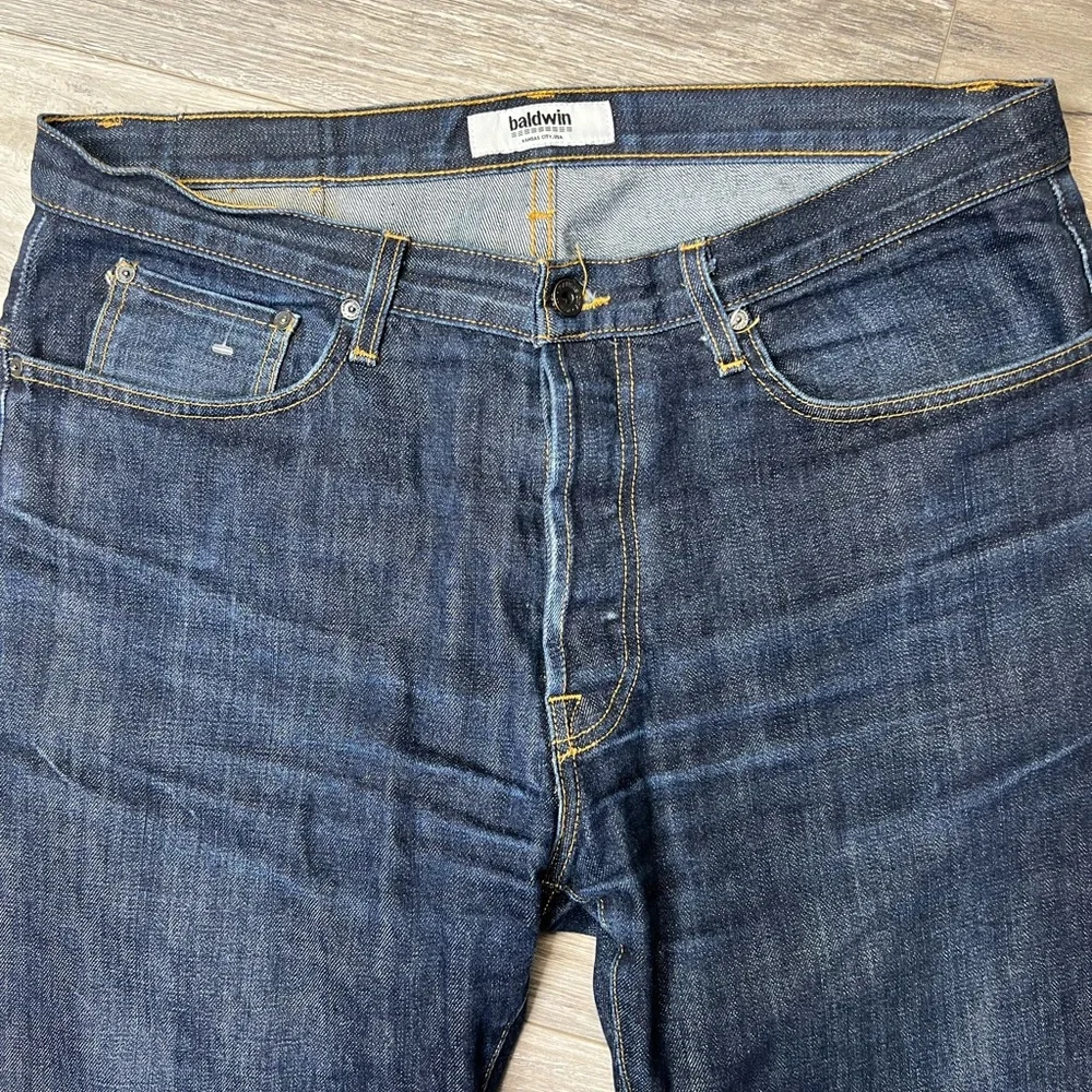 Baldwin The 77 Drop Yoke Straight Jeans 38
